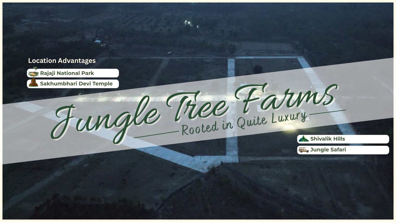 Dehradun Jungle Tree Plots Project Near Rajaji National Park